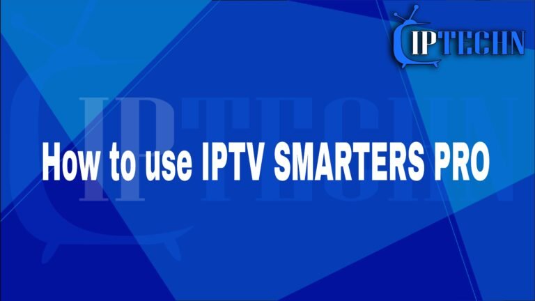 how to use iptv smarters pro